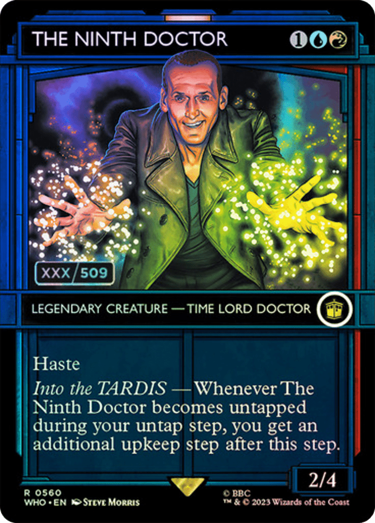 The Ninth Doctor (Serial Numbered) [Doctor Who] MTG Single Magic: The Gathering  | Multizone: Comics And Games