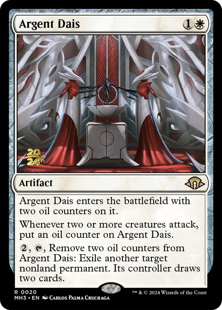 Argent Dais [Modern Horizons 3 Prerelease Promos] MTG Single Magic: The Gathering  | Multizone: Comics And Games