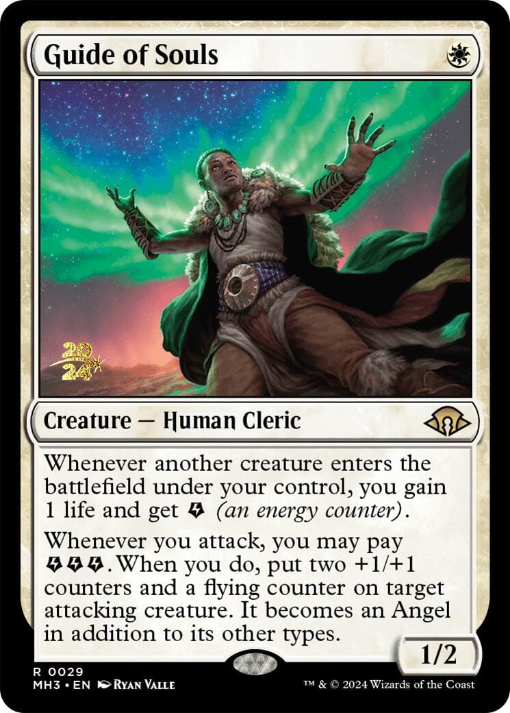 Guide of Souls [Modern Horizons 3 Prerelease Promos] MTG Single Magic: The Gathering  | Multizone: Comics And Games