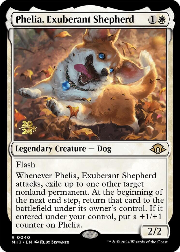 Phelia, Exuberant Shepherd [Modern Horizons 3 Prerelease Promos] MTG Single Magic: The Gathering  | Multizone: Comics And Games