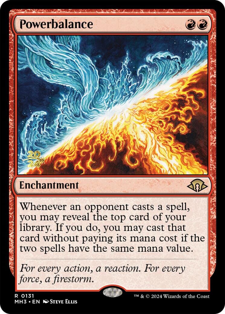 Powerbalance [Modern Horizons 3 Prerelease Promos] MTG Single Magic: The Gathering  | Multizone: Comics And Games