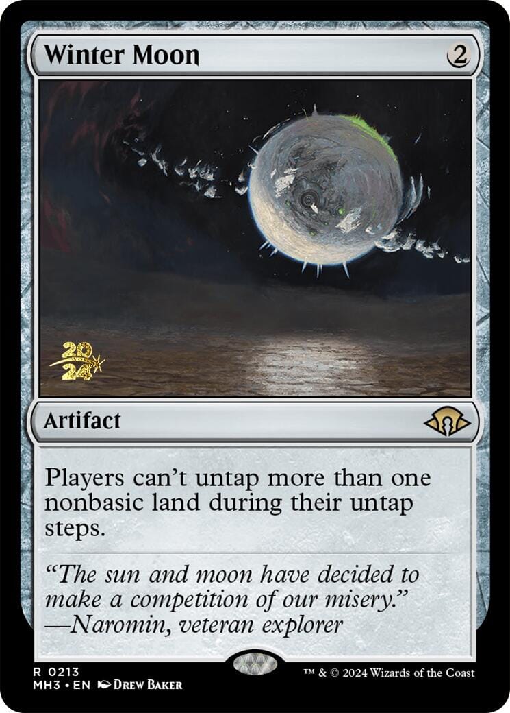 Winter Moon [Modern Horizons 3 Prerelease Promos] MTG Single Magic: The Gathering  | Multizone: Comics And Games