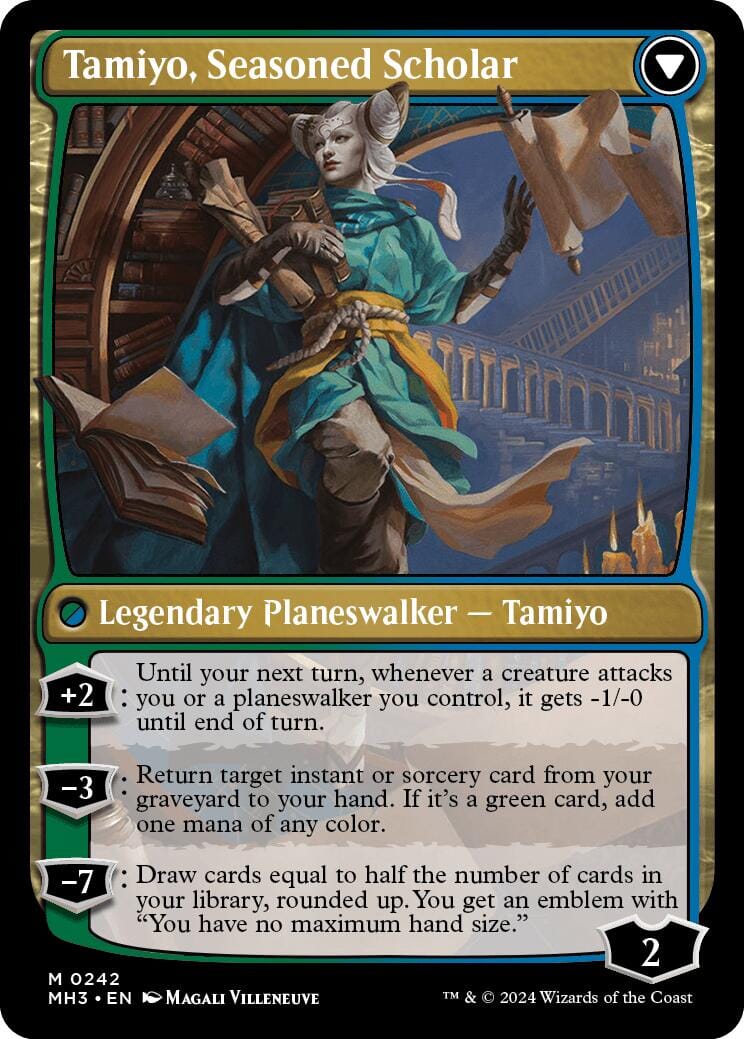 Tamiyo, Inquisitive Student [Modern Horizons 3 Prerelease Promos] MTG Single Magic: The Gathering  | Multizone: Comics And Games
