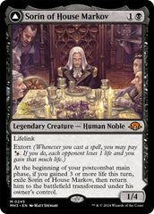 Sorin of House Markov [Modern Horizons 3 Prerelease Promos] MTG Single Magic: The Gathering  | Multizone: Comics And Games
