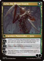 Grist, Voracious Larva [Modern Horizons 3 Prerelease Promos] MTG Single Magic: The Gathering  | Multizone: Comics And Games