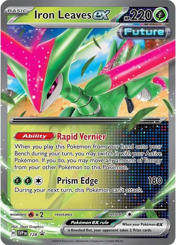 Iron Leaves ex (128) [Scarlet & Violet: Black Star Promos] Pokemon Single Pokémon  | Multizone: Comics And Games