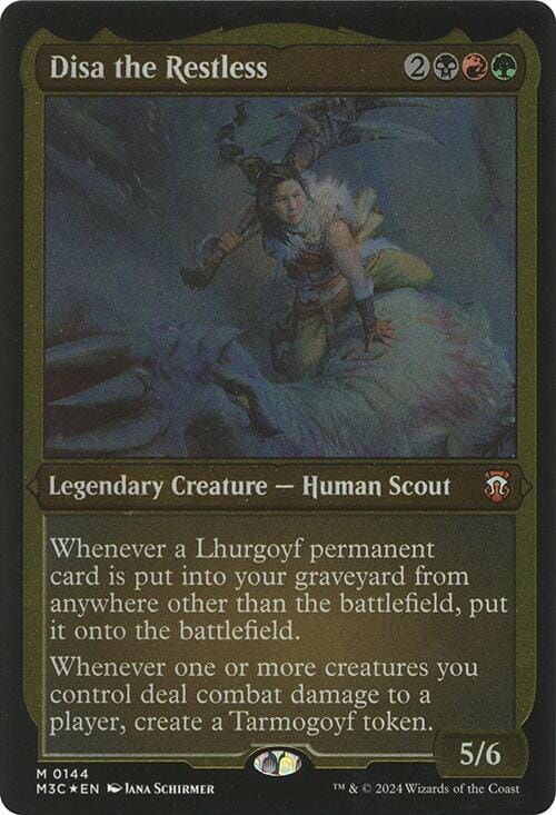 Disa the Restless (Display Commander) [Modern Horizons 3 Commander] MTG Single Magic: The Gathering  | Multizone: Comics And Games