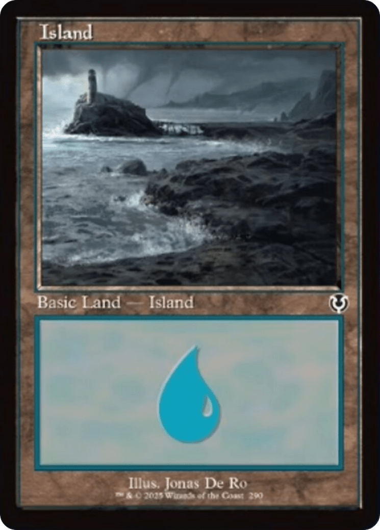 Island (290) (Retro Frame) [Innistrad Remastered] MTG Single Magic: The Gathering  | Multizone: Comics And Games