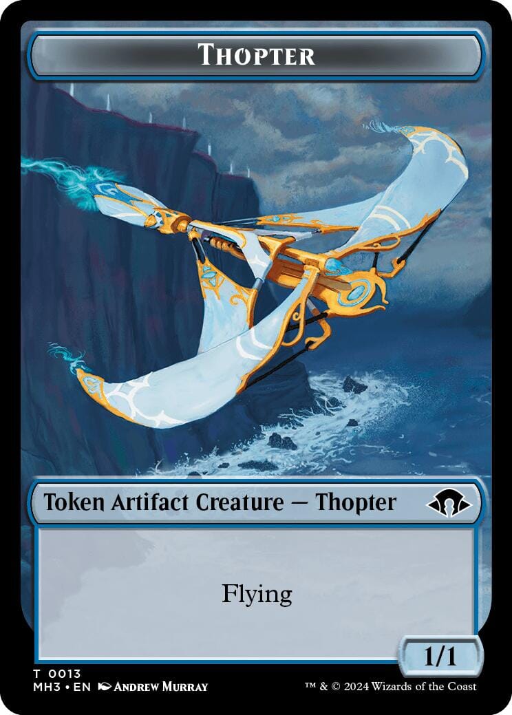Servo // Thoper Double-Sided Token [Modern Horizons 3 Tokens] MTG Single Magic: The Gathering  | Multizone: Comics And Games