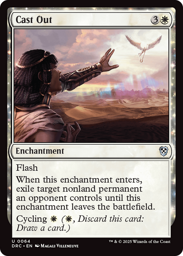 Cast Out [Aetherdrift Commander] MTG Single Magic: The Gathering  | Multizone: Comics And Games