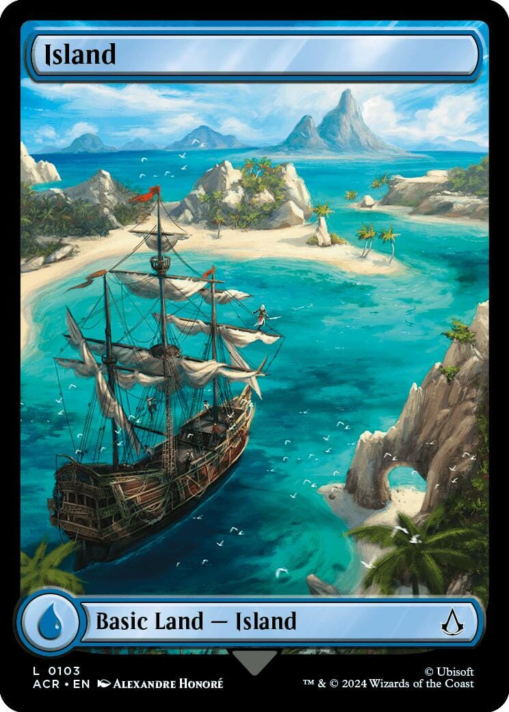 Island (0103) [Assassin's Creed] MTG Single Magic: The Gathering  | Multizone: Comics And Games