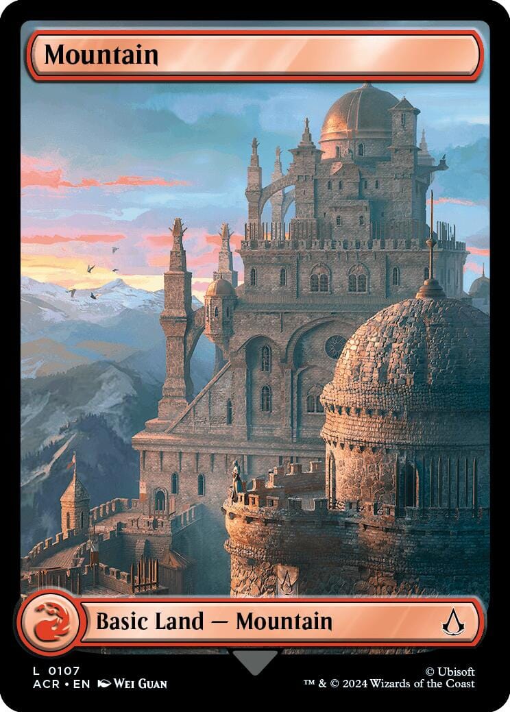 Mountain (0107) [Assassin's Creed] MTG Single Magic: The Gathering  | Multizone: Comics And Games