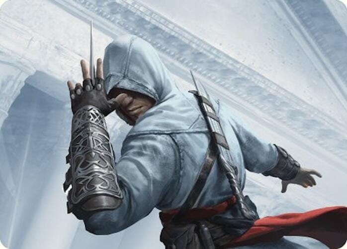Altair Ibn-La'Ahad Art Card [Assassin's Creed Art Series] MTG Single Magic: The Gathering  | Multizone: Comics And Games