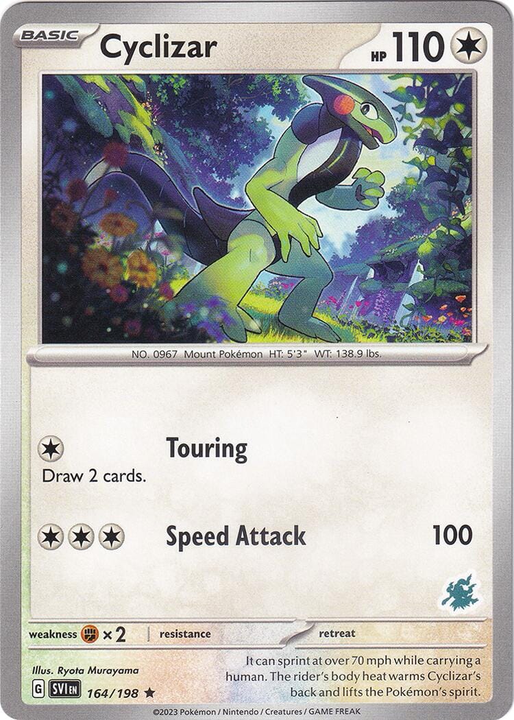 Cyclizar (164/193) (Darkrai Deck) [Battle Academy 2024] Pokemon Single Pokémon  | Multizone: Comics And Games