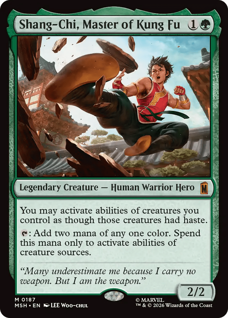 Shang-Chi, Master of Kung Fu [Marvel Super Heroes] MTG Single Magic: The Gathering  | Multizone: Comics And Games
