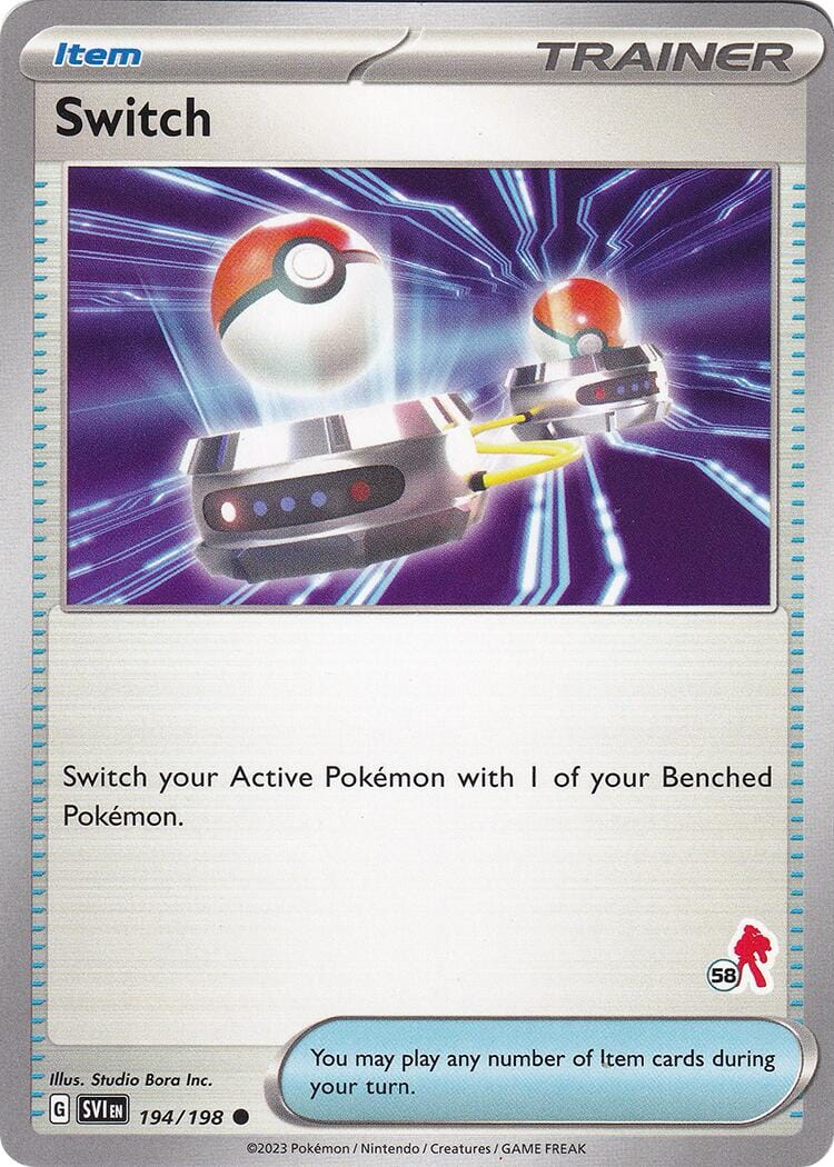 Switch (194/198) (Armarouge Stamp #58) [Battle Academy 2024] Pokemon Single Pokémon  | Multizone: Comics And Games