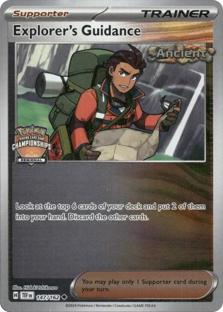Explorer's Guidance (147/162) (2023 Regional Championships) [League & Championship Cards] Pokemon Single Pokémon  | Multizone: Comics And Games