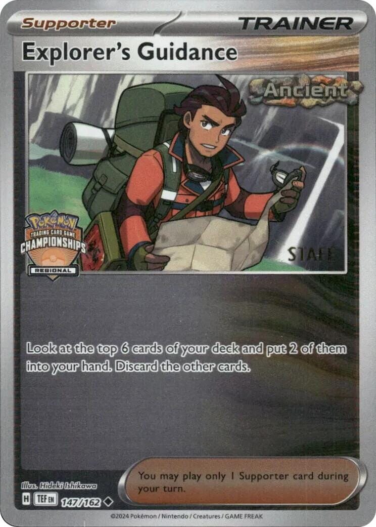 Explorer's Guidance (147/162) (2023 Regional Championships Staff) [League & Championship Cards] Pokemon Single Pokémon  | Multizone: Comics And Games