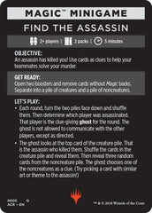 Find The Assassin (Magic Minigame) [Assassin's Creed Minigame] MTG Single Magic: The Gathering  | Multizone: Comics And Games