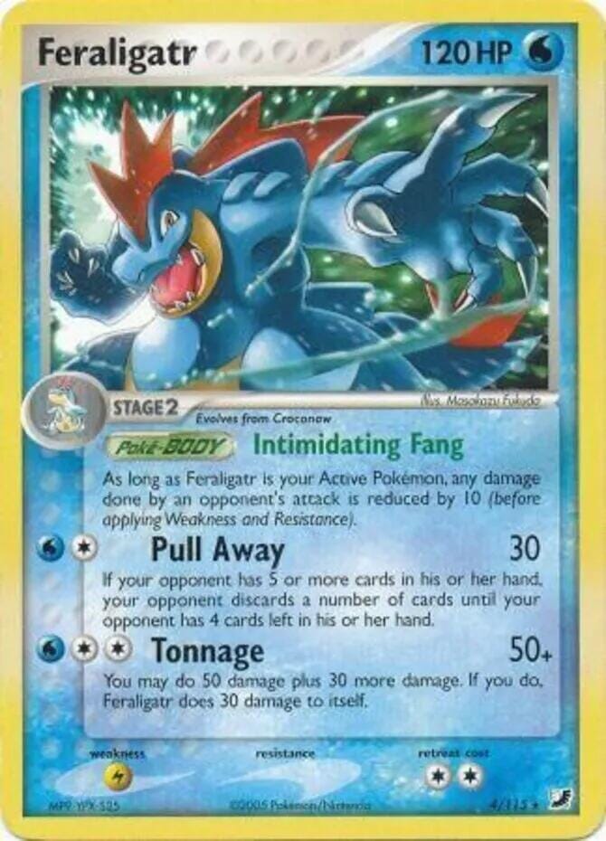 Feraligatr (4/115) (Theme Deck Exclusives) [EX: Unseen Forces] Pokemon Single Pokémon  | Multizone: Comics And Games