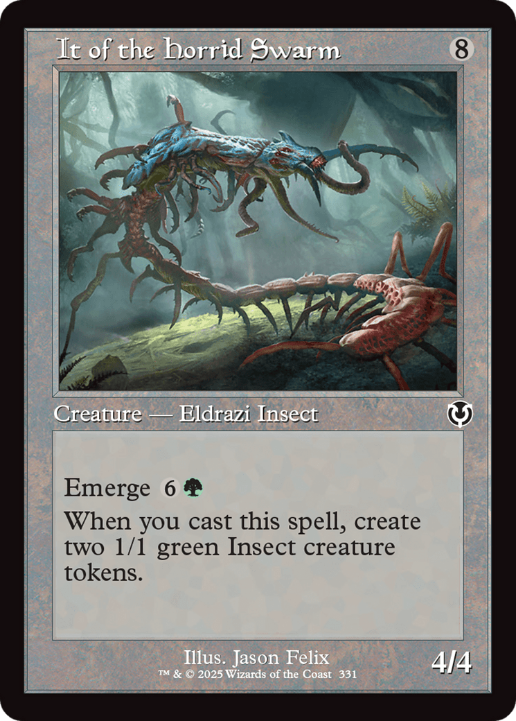 It of the Horrid Swarm (Retro Frame) [Innistrad Remastered] MTG Single Magic: The Gathering  | Multizone: Comics And Games