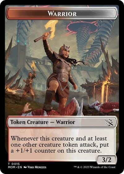 Warrior // Phyrexian Hydra (0012) Double-Sided Token [March of the Machine Tokens] MTG Single Magic: The Gathering  | Multizone: Comics And Games