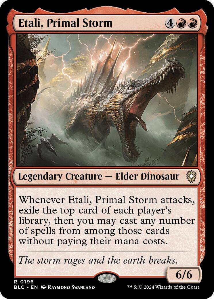 Etali, Primal Storm [Bloomburrow Commander] MTG Single Magic: The Gathering  | Multizone: Comics And Games