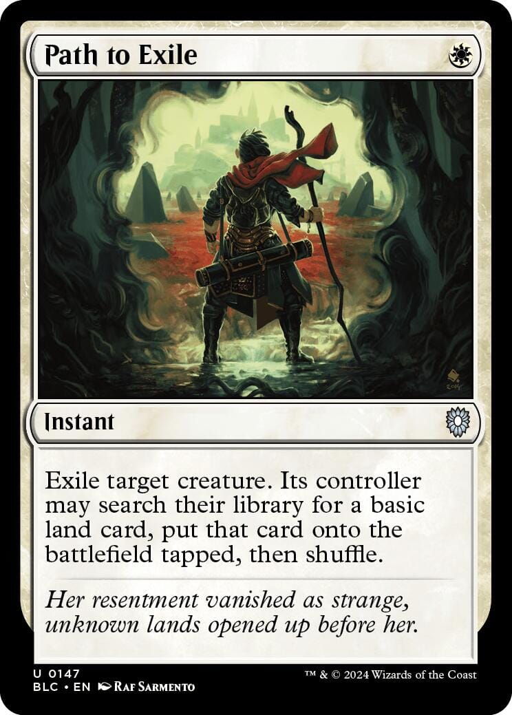 Path to Exile [Bloomburrow Commander] MTG Single Magic: The Gathering  | Multizone: Comics And Games