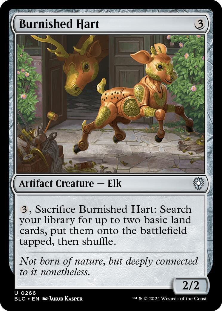 Burnished Hart [Bloomburrow Commander] MTG Single Magic: The Gathering  | Multizone: Comics And Games