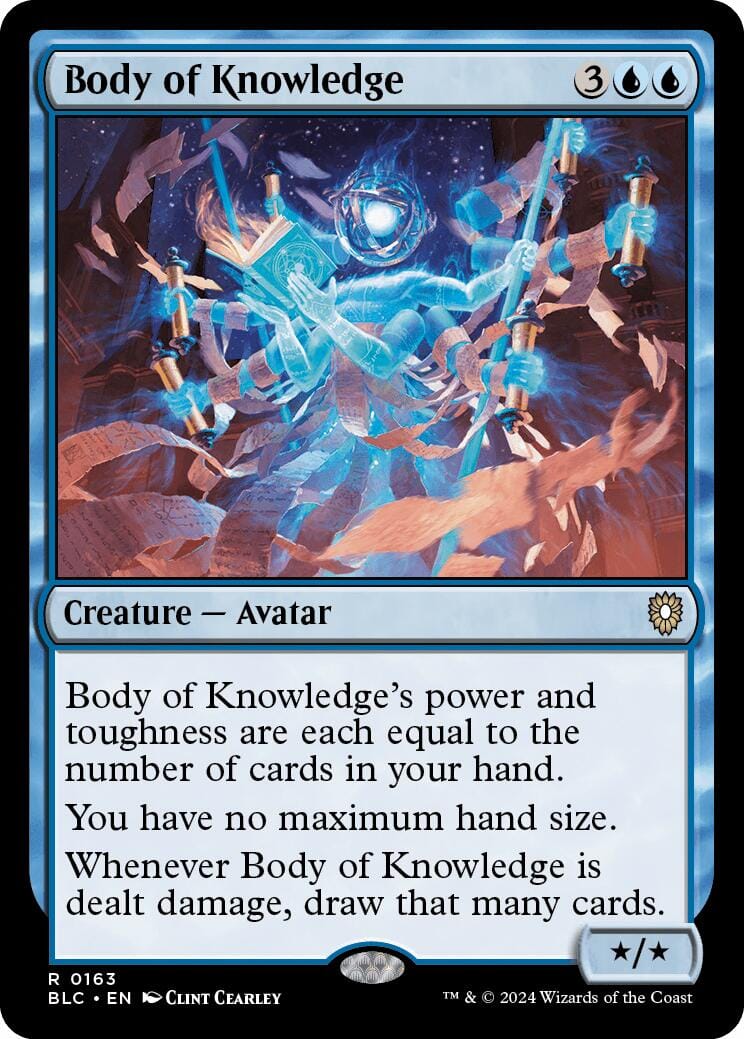 Body of Knowledge [Bloomburrow Commander] MTG Single Magic: The Gathering  | Multizone: Comics And Games