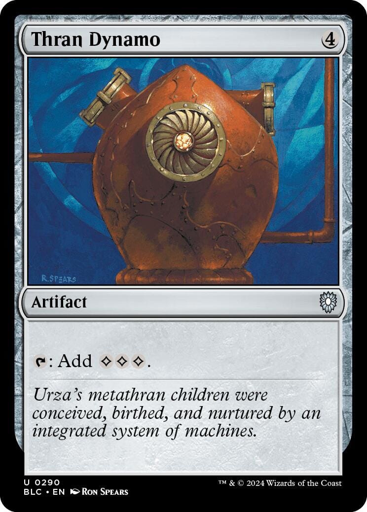 Thran Dynamo [Bloomburrow Commander] MTG Single Magic: The Gathering  | Multizone: Comics And Games