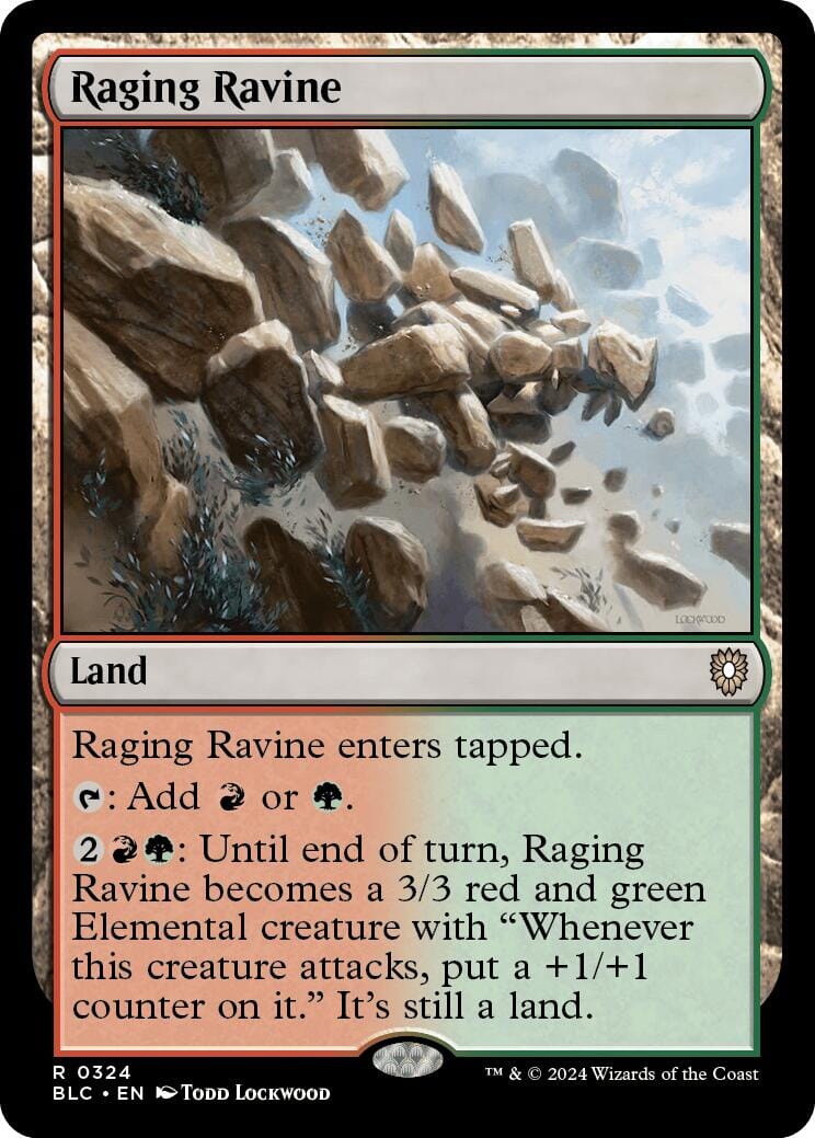 Raging Ravine [Bloomburrow Commander] MTG Single Magic: The Gathering  | Multizone: Comics And Games