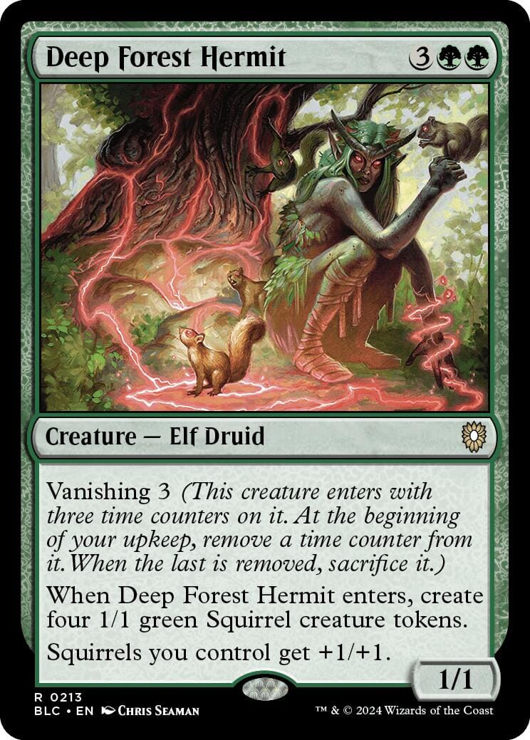 Deep Forest Hermit [Bloomburrow Commander] MTG Single Magic: The Gathering  | Multizone: Comics And Games