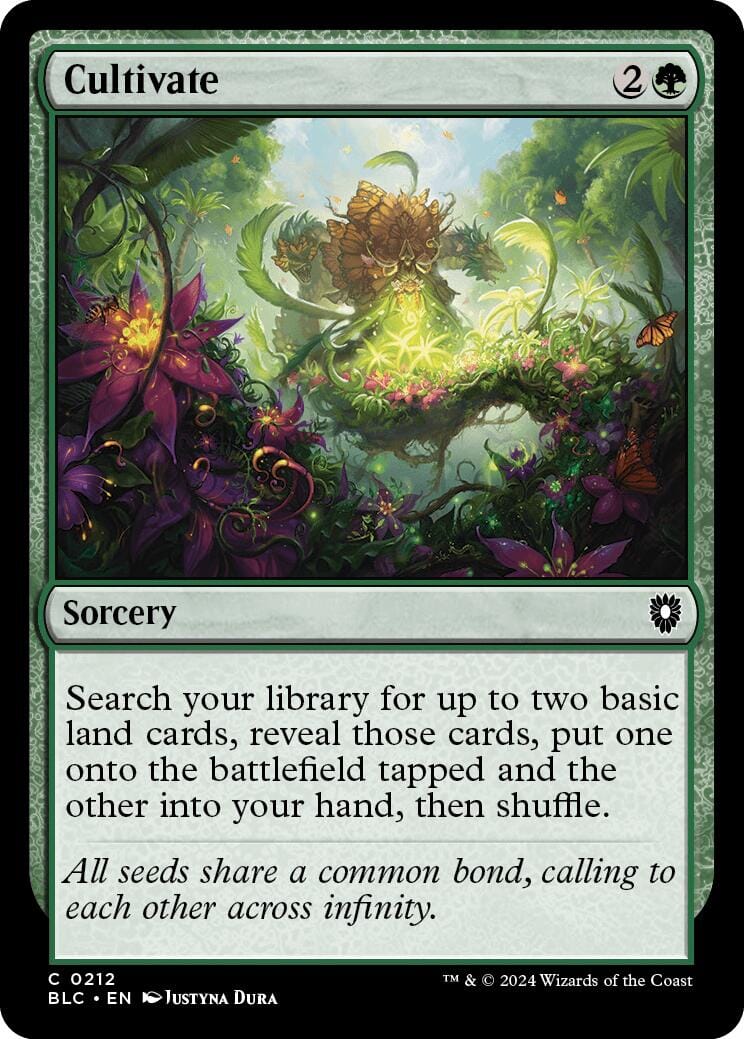 Cultivate [Bloomburrow Commander] MTG Single Magic: The Gathering  | Multizone: Comics And Games