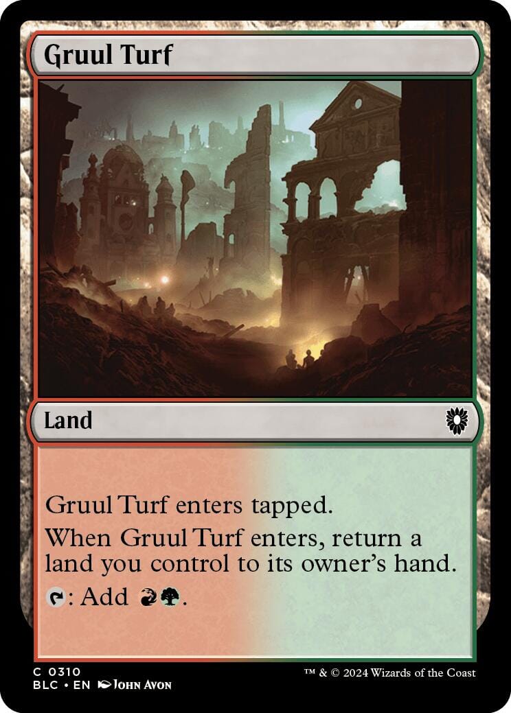 Gruul Turf [Bloomburrow Commander] MTG Single Magic: The Gathering  | Multizone: Comics And Games