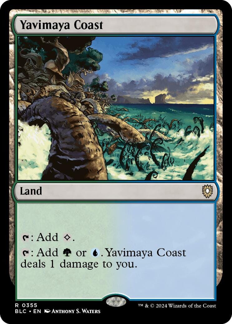Yavimaya Coast [Bloomburrow Commander] MTG Single Magic: The Gathering  | Multizone: Comics And Games