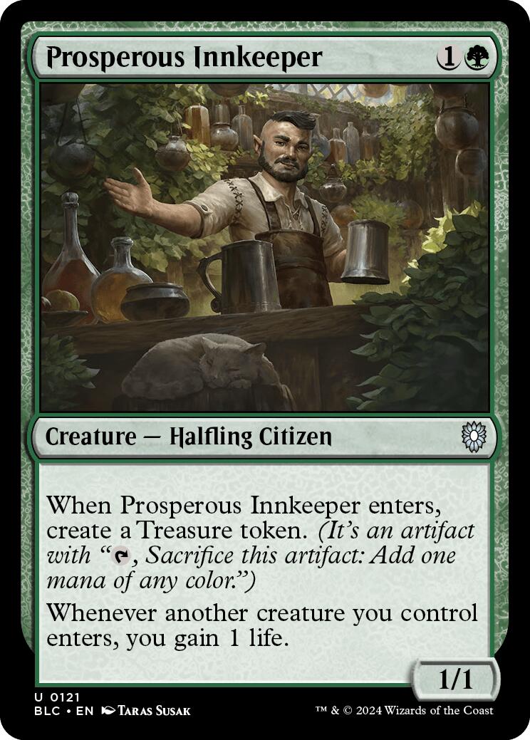 Prosperous Innkeeper [Bloomburrow Commander] | Multizone: Comics And Games