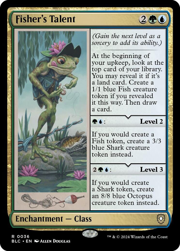 Fisher's Talent [Bloomburrow Commander] MTG Single Magic: The Gathering  | Multizone: Comics And Games