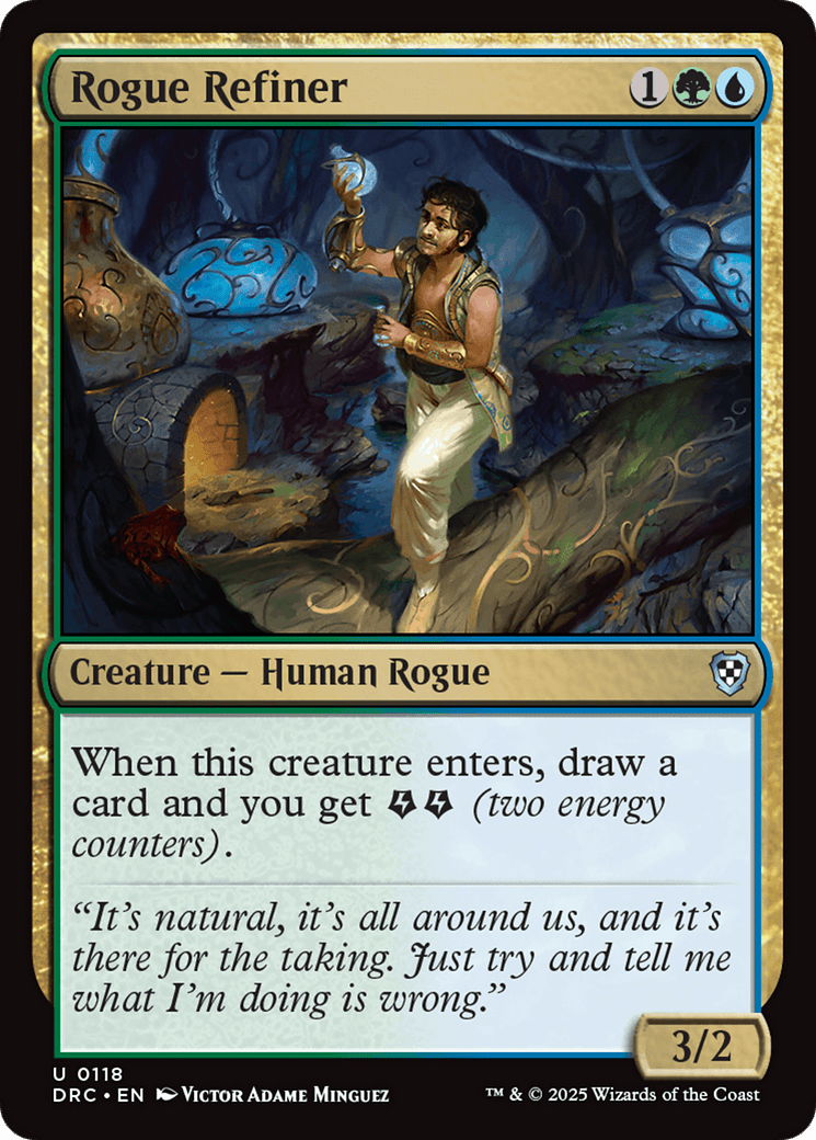 Rogue Refiner [Aetherdrift Commander] MTG Single Magic: The Gathering  | Multizone: Comics And Games