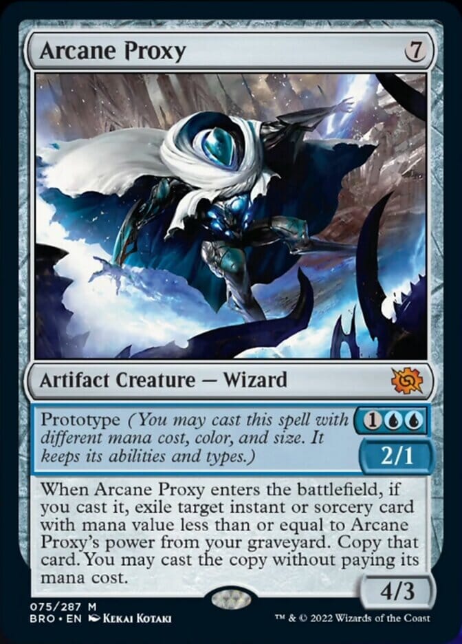 Arcane Proxy (Promo Pack) [The Brothers' War Promos] MTG Single Magic: The Gathering  | Multizone: Comics And Games