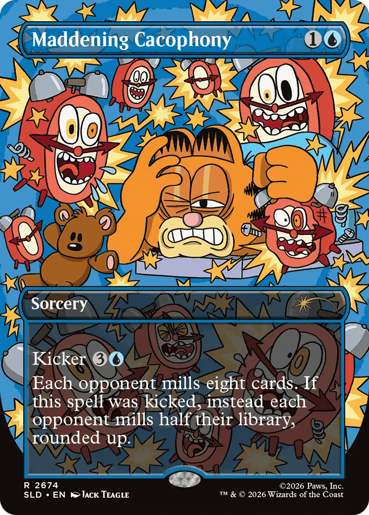 Maddening Cacophony (2674) [Secret Lair Drop Series] MTG Single Magic: The Gathering  | Multizone: Comics And Games