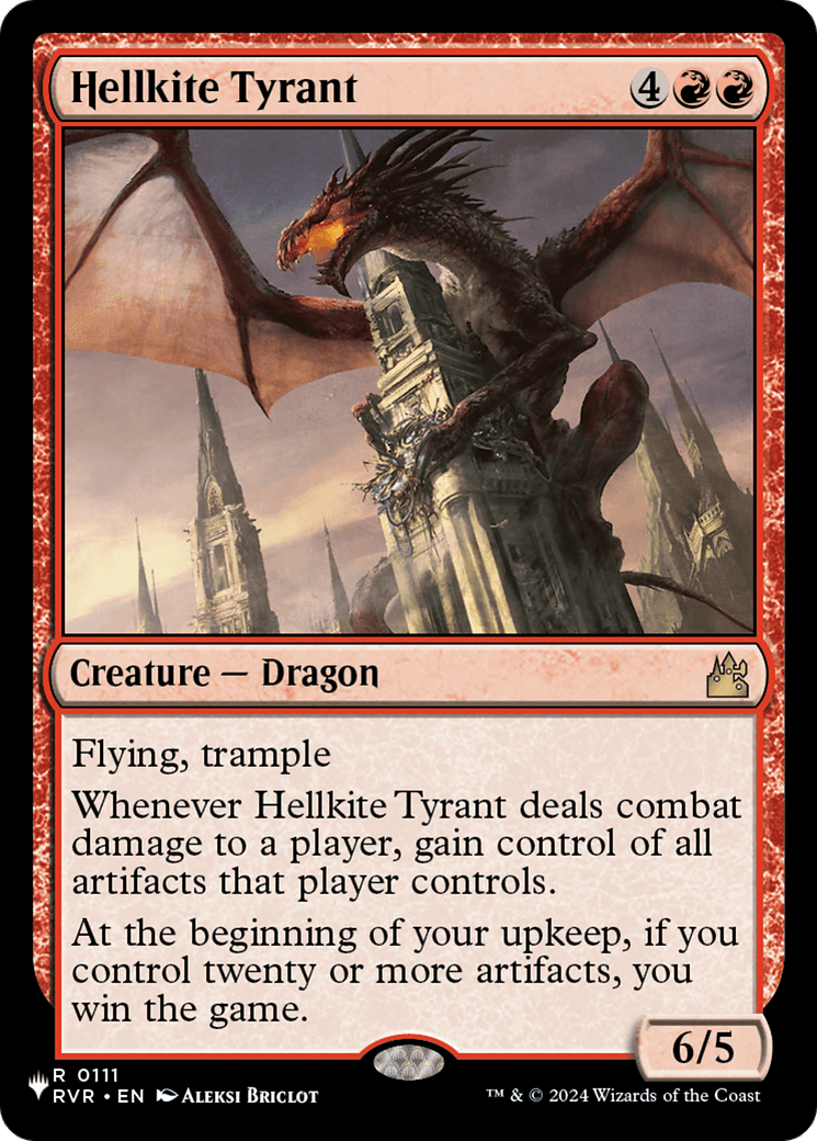 Hellkite Tyrant [The List] MTG Single Magic: The Gathering  | Multizone: Comics And Games