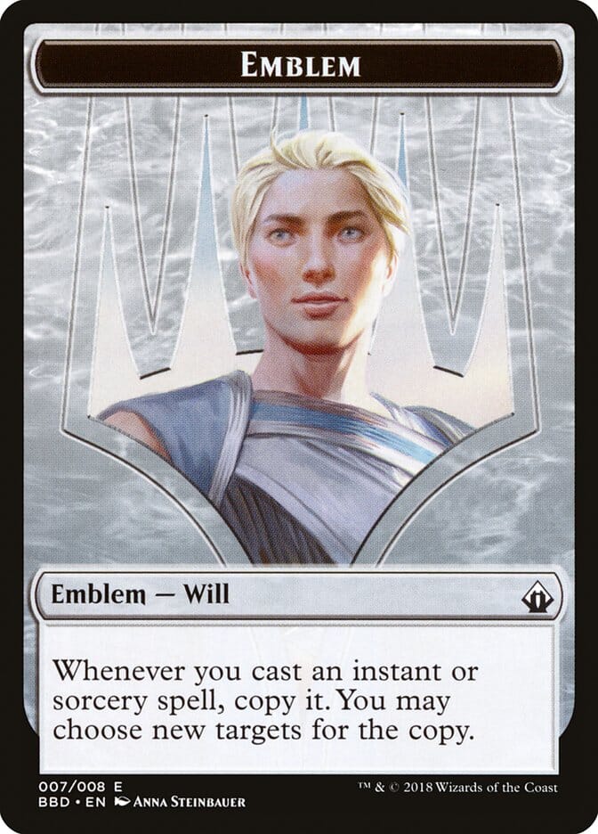 Will Kenrith Emblem [Battlebond Tokens] MTG Single Magic: The Gathering  | Multizone: Comics And Games