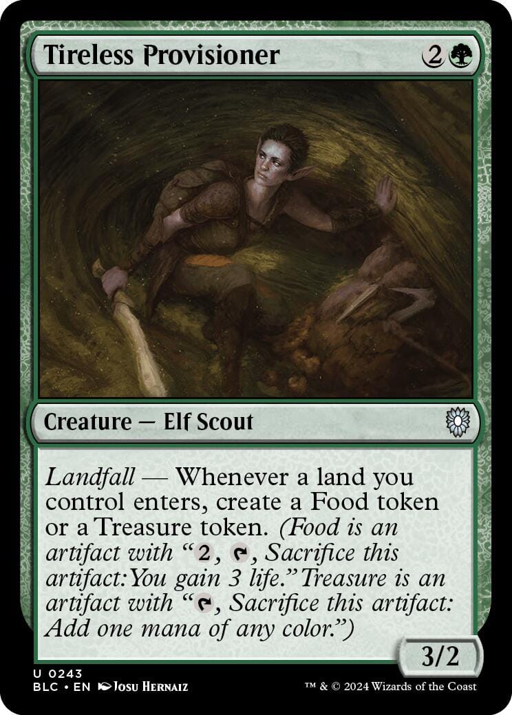Tireless Provisioner [Bloomburrow Commander] MTG Single Magic: The Gathering  | Multizone: Comics And Games
