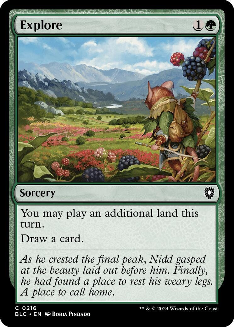 Explore [Bloomburrow Commander] MTG Single Magic: The Gathering  | Multizone: Comics And Games