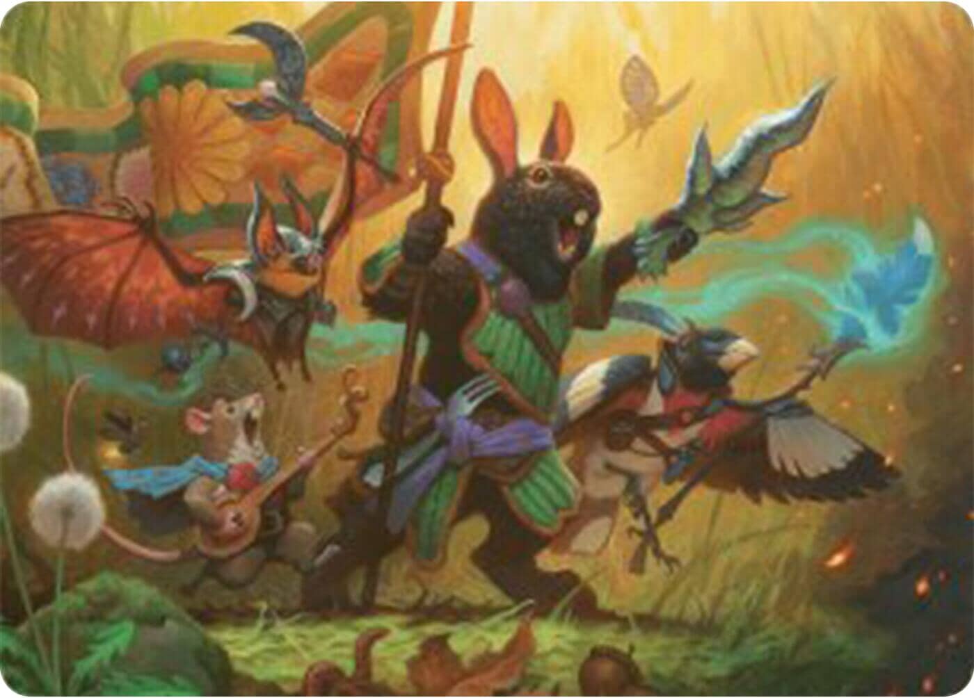 Valley Questcaller Art Card [Bloomburrow Art Series] MTG Single Magic: The Gathering  | Multizone: Comics And Games