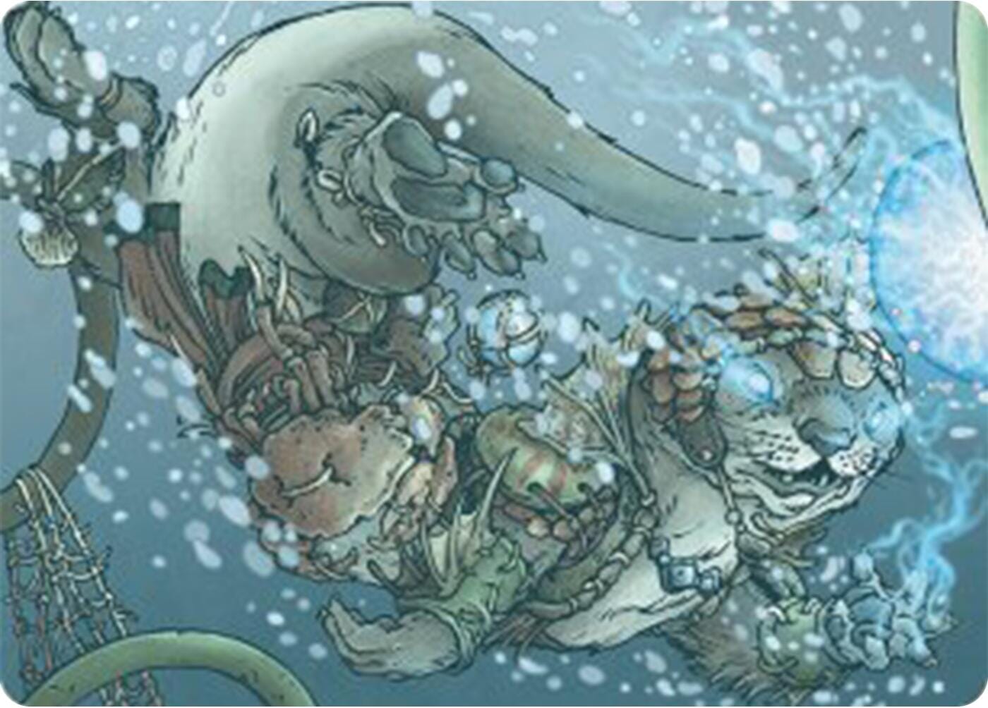 Kitsa, Otterball Elite Art Card [Bloomburrow Art Series] MTG Single Magic: The Gathering  | Multizone: Comics And Games