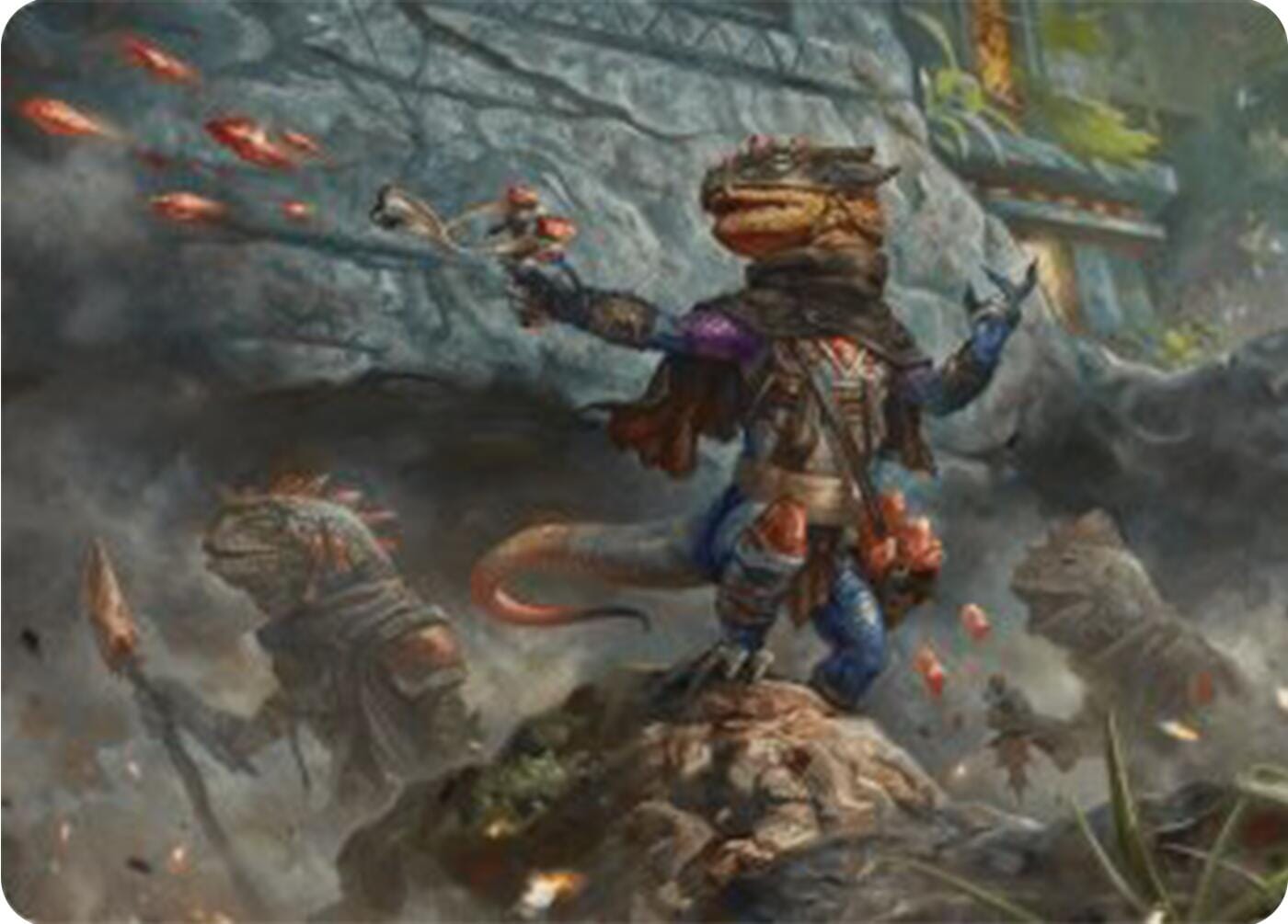 Agate Instigator Art Card [Bloomburrow Art Series] MTG Single Magic: The Gathering  | Multizone: Comics And Games