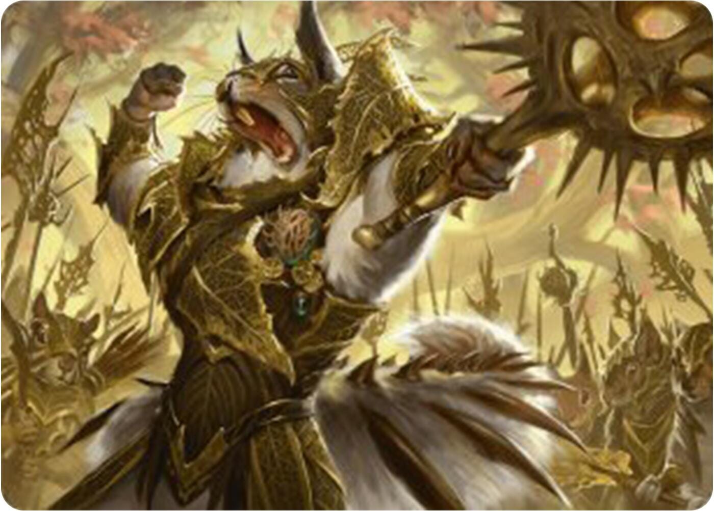 Honored Dreyleader Art Card [Bloomburrow Art Series] MTG Single Magic: The Gathering  | Multizone: Comics And Games