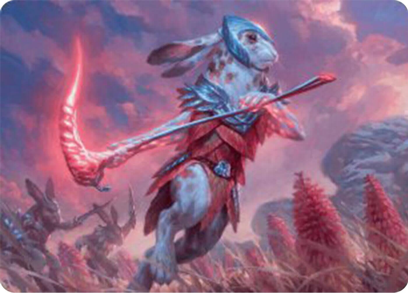 Baylen, the Haymaker Art Card [Bloomburrow Art Series] MTG Single Magic: The Gathering  | Multizone: Comics And Games